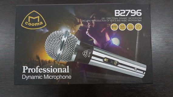 Cooma B2796 Profesyonel Dynamic Kablolu Mikrofon