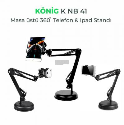 KÖNİG K-NB 41 MASA ÜSTÜ MİKROFON TABLET TELEFON TUTACAĞI 